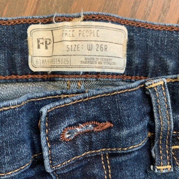 Free People hi rise skinny jeans - Picture 4 of 4